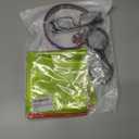 Halloween Costume Accessories Set, Purple Headband, Green Scarf, Orange Scarf, Glasses, MagnifierPurple Body Glitter and Orange Body Glitter for Halloween Cosplay Supplies Women Men Adult Party