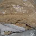 Bedsure ComfyFleece Waterproof Dog Blankets for Large Dogs - Soft Pet Cat Blanket Corduroy Fleece for Couch Protector Washable, Cozy Calming Reversible Furniture Protection,40"x50", Tuscan Beige