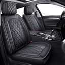 2PCS Front Car Seat Covers, Leather Seat Covers For Sedan, Truck,SUV