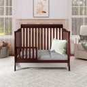 Dream On Me Convertible Crib Toddler Guard Rail in Espresso, Converts Cribs to Toddler Beds, Solid Wood Construction, 1 Count