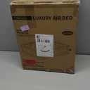 OhGeni Queen Air Mattress with Built in Pump, Inflatable Mattress Blow Up Mattress 18 Raised Comfort,Upgraded Surface Portable Bed, Air Bed for Home, Guest, Camping, Colchone Inflable, 650 lbs (18''(standard Height)black)