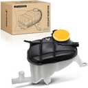 A-Premium Engine Coolant Overflow Recovery Reservoir Tank [with Sensor] Compatible with Mercedes-Benz [W164] GL320, GL350, GL450, GL550, ML320, ML350, ML450, ML500, ML550, ML63 AMG, SLS AMG - Front