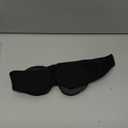 Sleep Mask for Dry Eyes, Moisture Sealing Eye Mask with Adjustable Silicone Eye Cups, Black