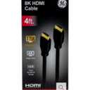 GE 8k HDMI 2.1 Cable 6 ft