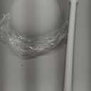 Clorox Toilet Plunger with Hideaway Holder Caddy HeavyDuty Compact Design with NonSkid Rubber Base for Bathroom Convenient Storage Toilet Unclogger, 6.5x19.5Inch, White