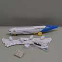 Kidsthrill Airplane Toy with Bump & Go, Flashing Lights & Sounds - For Boys & Girls Age 3-12