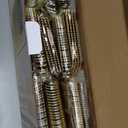 N9R 300PCS Gold Plastic Silverware, Heavy Duty Gold Plastic Cutlery Set Disposable Flatware Dinnerware, 100 Forks, 100 Spoons, 100 Knives, Perfect for Party, Wedding and Daily Use