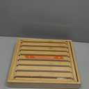Mobestech Japanese Style Wooden Serving Tray for Sushi and Sashimi Multi-functional Appetizer Plate Decorative Food Display Dish for Restaurants and Home Dining