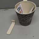 EMANUEL Yair Bamboo Hand Washing Cup for Netilat Yadayim Traditional Jewish Judaica (Blue Motif NYO-14)