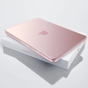 Soonjet Invisible Armor for MacBook Neo Case 13 inch 2026 New A3404 | Official Blush Clear | Anti-Scratch & Fingerprint | Pink Laptop Cover Protective Hard Shell | Mac Accessories Student & Travel
