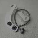 PIKETS Bidet Attachment for Toilet, Dual Nozzle (Frontal and Rear Wash) Non-Electric Fresh Water Toilet Seat Attachment with Nozzle Self Cleaning, Adjustable Water Pressure(Chrome Silver)