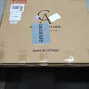 24 Inch Natural Jute Mirror, Wall Mounted Round Mirror with Metal Frame, Wall Decor Rustic Farmhouse Boho Decor Accent for Bathroom, Bedroom, Living Room, or Entryway