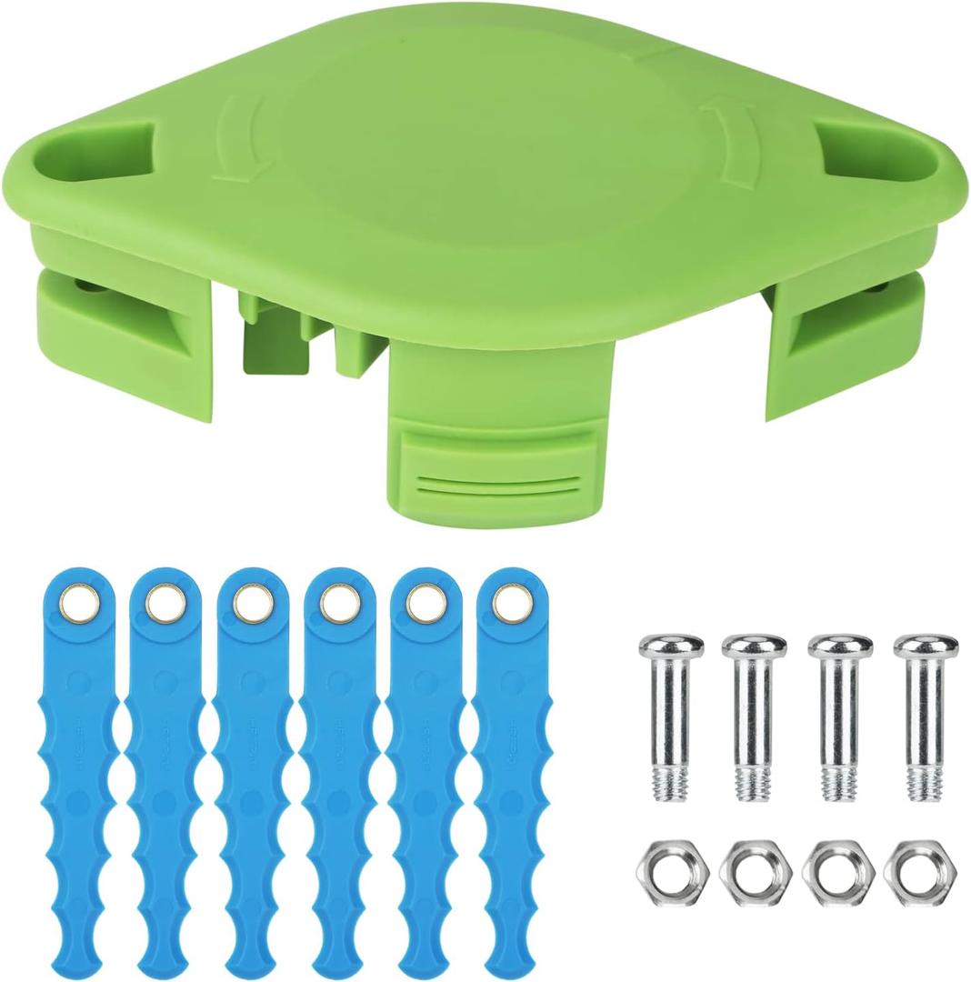 THTEN Trimmer Blade 29252 29092 Spool Compatible with Greenworks 21302 21332 21342 20V 24V 40V String Trimmer Parts 15 Pack