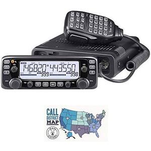 Bundle - 2 Items - Includes Icom IC-2730A Dual-Band VHF/UHF 50W Mobile Transceiver and Ham Guides TM Quick Reference Card