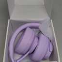 Picun B8 Headphones Wireless Bluetooth, 120H Bluetooth Headphone Over Ear with 3EQ Music Modes, Hands-Free Calls, Deep Bass Headphones for Travel Home Office Cellphone PC (Purple)