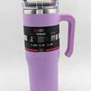 B-Well 30oz Stainless Steel Bottle (Purple)