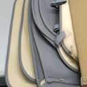 HChengkikz Nappa Leather Car Seat Covers Full Set, Gray Car seat Protector 5 Seats, Waterproof Car Seat Cushion, Universal Automotive Seat Covers Fit for SUV Truck Pick-up Sedan, Front and Rear
