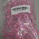 Pacifiers for Baby Shower Game, 36PCS Plastic Pacifiers for Baby Shower Decoration DIY, Large Size Baby Shower Pacifiers, Gender Reveal Party Table Scatter/Hunt Baby Shower Game Props(Pink, 2.75 in)