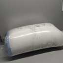 4PCS Bed Wedge Pillow for Sleeping and Sitting Up, Orthopedic Memory Foam Pillow Set for Back Pain, Post Surgery Recovery, Acid Reflux, GERD Relief, Triangle Shape, Blue White