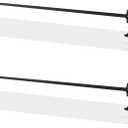 50" Bar Clamps for Woodworking 2-Pack, One-Handed Clamp/Spreader, Light-Duty Quick-Change F Clamp with 130 LBS Load Limit, Ideal for Woodworking/Carpentry/Home Improvement/DIY