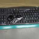 Logitech K120 Full Size Wired Keyboard USB Plug-and-Play Windows - Black