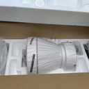 TCL 52" White Ceiling Fan with Light and Remote, Modern LED 3-Color, 3CCT, Quiet Motor for Bedroom, Living Room, Dining Room, Ceiling Fans with Lights (White)