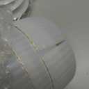 XUWAIDSGN 12 PCS Champagne Martini Glasses Pearl White 10 oz Espresso Martini Glasses Gold Rim Acrylic Ribbed Coupe Glasses Vintage Cocktail Glass Champagne Coupe Cup For Wedding Anniversary