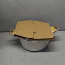 SENSARTE Ceramic Nonstick Stock Pot with Lid, 2.6/4.5/6.6/8.5 QT Soup Pot Casserole Pot, Non-toxic Healthy Pasta Pot, Large Cooking Pot Stew Pot, Induction Compatible, PFOA PFAS PTFE Free, White