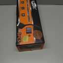 Grill Brush Bristle Free, Grill Brush with 5 Replacement Heads, Grill Cleaner Brush for Outdoor Grill, Cast Iron, Stainless Steel Grates, Grill Scraper Outdoor BBQ Grill, Dad Father Gift, Black