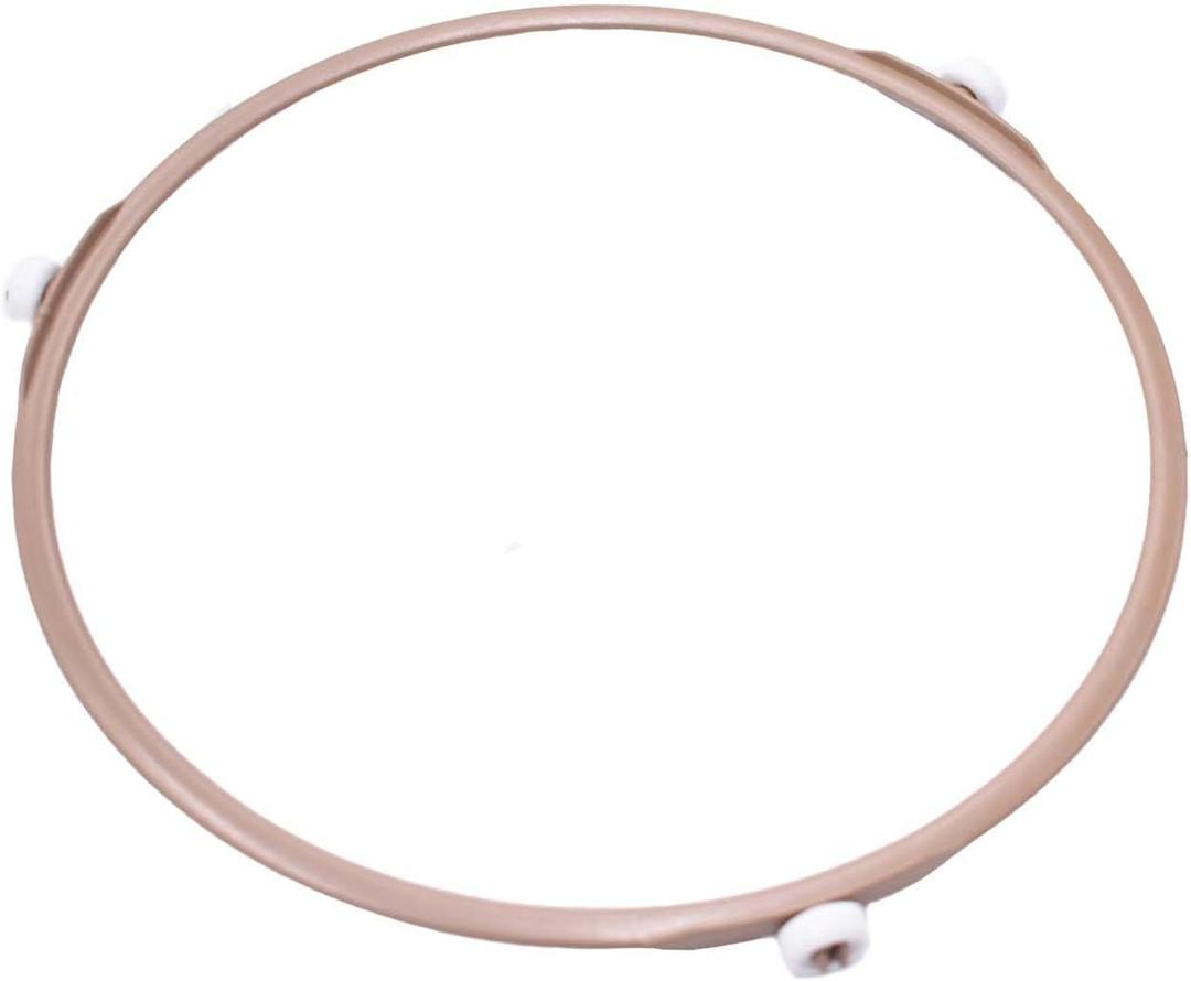 8.7 Inch Microwave Turntable Ring,Rotating Ring Roller,Microwave Oven Tray Support,Middle Glass Plate Tray Support Holder,Replacement Inner Ring,for Microwave Oven Glass Turntable Plate (8.7Inche outside diameter,15mm roller height)
