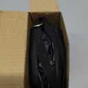 Windproof Mini Travel Folding Umbrella - UPF 50+ Sun & Rain Protection, Small Compact Lightweight Design Fits in Pocket or Bag, Eco-Friendly Fabric Wallet Umbrella for Commuter, Men Women Boys Girls (Black)