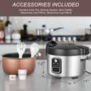 Commercial Rice Cooker & Warmer 8.17Qt/40 Cups (Cooked Rice) |Large Rice Cooker | 40 mins Fast Cook Rice Cooker for Restaurant | Auto Keep Warm |Easy Clean