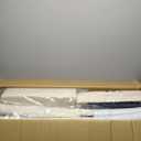 COLAMY Tufted Upholstered Dining Chairs Set of 2, Accent Parsons Chairs with Solid Wood Legs and Padded Seat, Beige