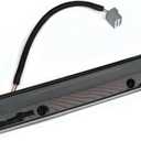 YHB Center High Mount Stop Light & 3rd Brake Light Compatible with Ford 2021 2022 2023 2024 2025 F-150 LED w/o Camera Hole (2021-2025 F-150 Black)