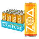 ZOA Zero Sugar Energy Drink, Mango Splash, 12 Pack, 12 Fl Oz Cans | With Electrolytes, Vitamins B and C, supporting hydration with 160 mg plant based caffeine from green tea and green coffee
, Best By 09/07/2026