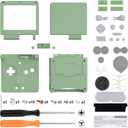 IPS Ready Upgraded eXtremeRate Matcha Green Custom Replacement Housing Shell for Gameboy Advance SP GBA SP  Compatible with Both IPS & Standard LCD  Console & Screen NOT Included