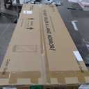 GlasFlength Over The Door Mirror Full Length Miror (Rect-Gold, 59"x20")