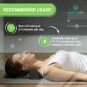 Occipital Release Tool for Pivotal Therapy & TMJ Device Cervical Traction Pillow for Neck, Shoulder, and Back Pain Relief - Tension Headaches, Manipulation Therapies, Trigger Points