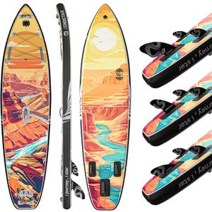 Novelty 11'6" x 35" Extra Wide SUP for Enhanced Stability - Inflatable Stand Up Paddle Board - Premium Paddle Board Kit for Adults & Youth - All Skill Levels - Includes SUP Accessories