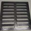 Cast Iron Drain Grate, Outdoor Drain Cover, B125 Class Ductile Iron Channel Drainage Grates, Heavy Duty Sewer Grate,Black Rectangle Drain Grate for Yard,Driveway,Concrete Floor.