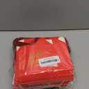 EQOREIIN Small Gift Bags, 70 Pack 4.5x1.8x3.9 Inches Mini Thank You Bags Red Kraft Paper Gift Bags with Bow Ribbon, Candy Bags for Birthday Wedding Baby Shower