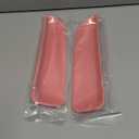 Voodonala Hood Scoop Hood Vent Air Intake Hood Air Conditioner Air Intake Outlet Trim Fit for 2015-2026+ Dodge Challenger Exterior Accessories,ABS Pink 2pcs