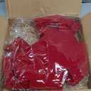 TURNMEON 2 Pack 12'' x 18'' Large Red Velvet Christmas Bows Outdoor Decorations, Christmas Bows Waterproof Decor for Wreaths Garland Christmas Tree Topper Xmas Outside Indoor Home Party Decorations