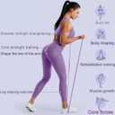 Resistance Bands Set of 4, Loop Exercise Bands with Multiple Levels 5-80 Lbs, Latex Pull Up Assistance Bands for Strength Training, Rehabilitation, Yoga, Pilates, 81.88 Inches