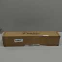 TONIAL Curtain Rods 32 to 58 Inch(2.6-4.8ft), Telescoping Splicing 3/4 Single Rods for Windows 20 to 53 Inch(1.7-4.4ft) Decorative Drapery Rod with Acrylic Diamond Finial, Nickel