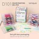 languo Gel Pens for Adult Coloring Books, 99 Colors Set Gel Colored Pens Marker, Perfect Gel Pens for Adult Drawing Doodling Journaling, Art Supplies and DIY Crafts