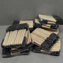 200 Pack 1 inch Foam Brush Bulk Foam Paint Brush Sponge Paint Brush with Wood Handle for Acrylics, Stains, Varnishes, Crafts