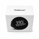 PlungeGauge 3-in-1 Cold Plunge Thermometer with Clock & Timer - Ice Bath Water Thermometer with Easy 3-Button Control - Floating Design & IPX7 Waterproof with Audible Beep & LED Indicators