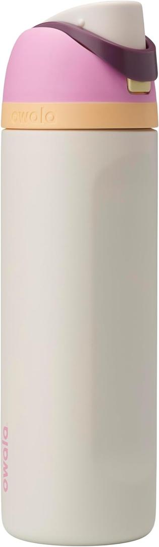 Owala FreeSip Insulated Stainless Steel Water Bottle with Straw, BPA-Free Sports Water Bottle, Great for Travel, 24 Oz, Daybreak