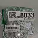 White, round, 1 3/8"
